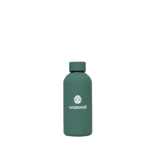 green Matte Steel Bottle