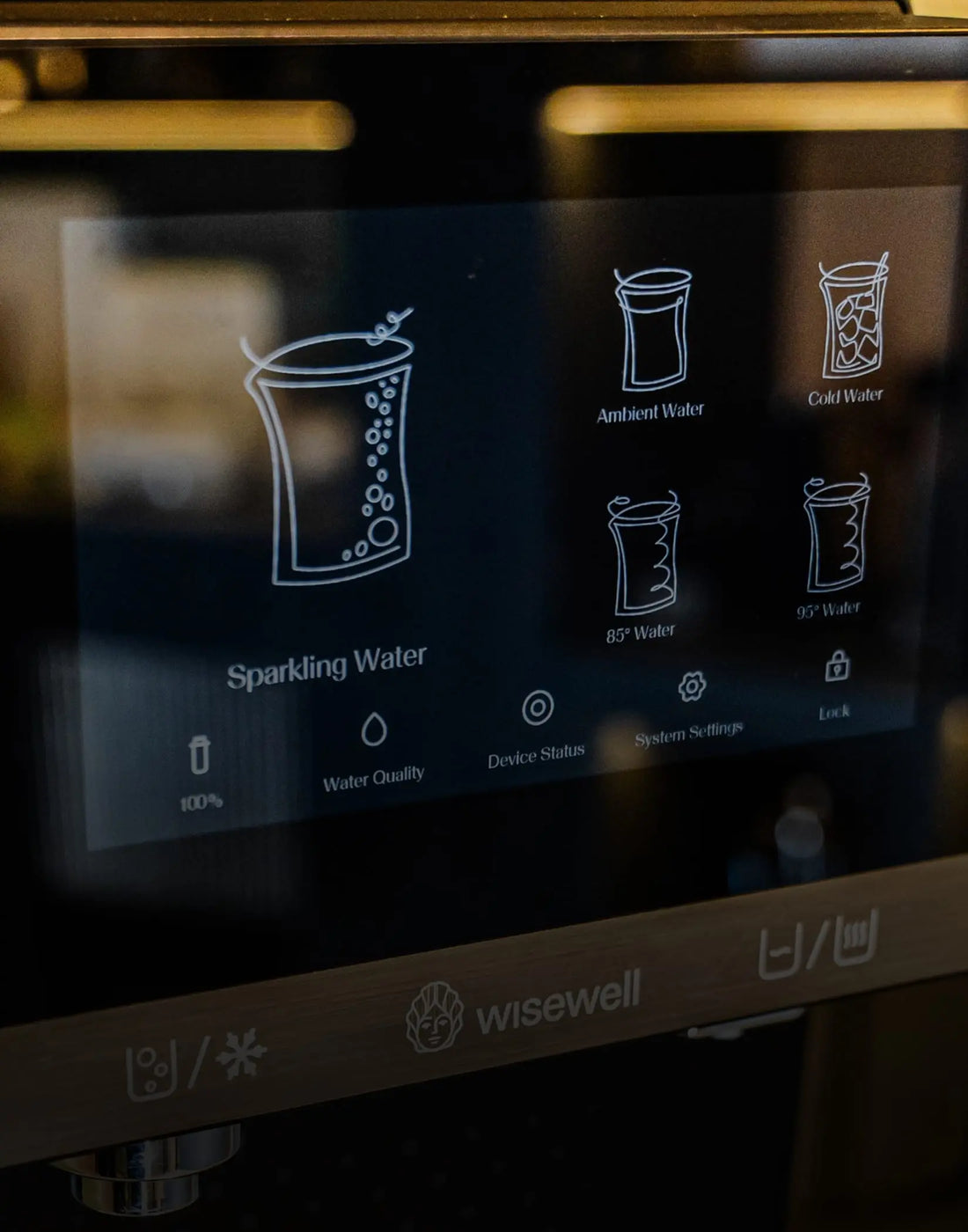 One Tap, Two Worlds of Refreshment