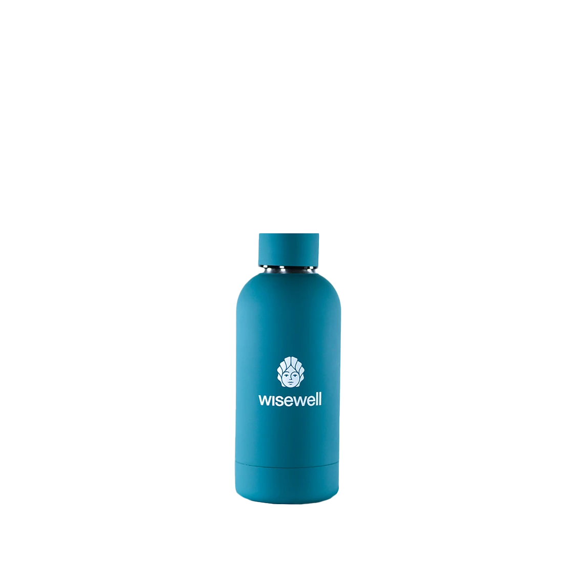 blue  Matte Steel Bottle